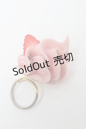 画像: Q-pot. / ストロベリークリームリング  ピンク S-25-03-06-005-QP-ZA-HR-ZS