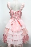 画像2: Angelic Pretty / Romantic Fleurジャンパースカート  ピンク S-25-03-09-074-AP-OP-HR-ZS (2)