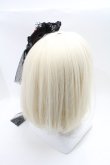 画像2: GOTH / バラコサージュヘアクリップ  黒 S-25-03-09-009-GO-AC-HR-ZS (2)