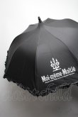 画像1: Moi-meme-Moitie / 燭台ロゴパゴタ折りたたみ傘  黒 S-25-03-09-010-MO-ZA-HR-ZS (1)