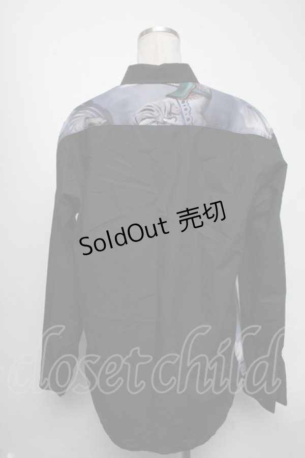 画像2: 【SALE】MILKBOY / DREAMLANDシャツ  黒 S-25-03-09-031-MB-BL-AS-ZT343 (2)