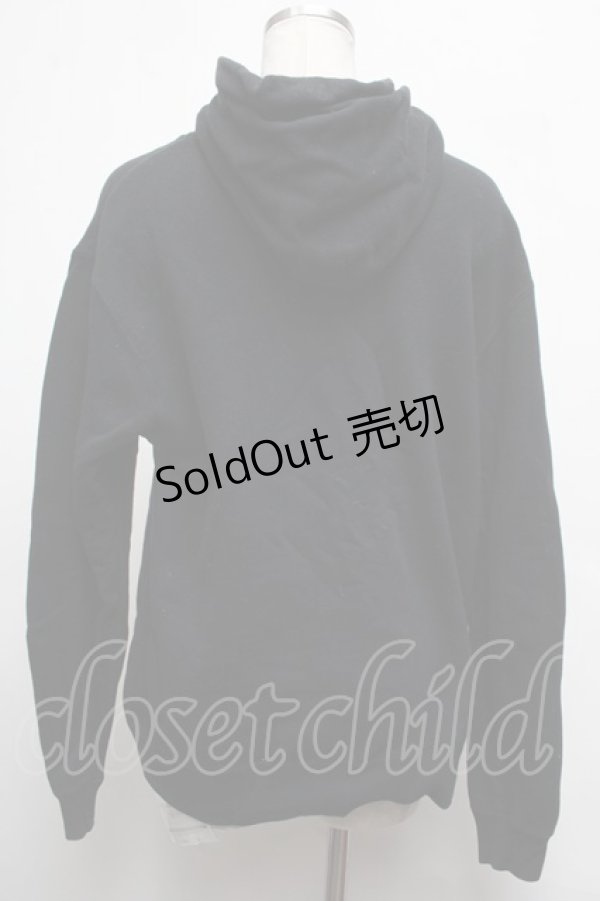 画像2: MILKBOY / NEVER SAY NEVERパーカー  黒 S-25-03-09-036-MB-TO-AS-ZT181 (2)