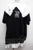 画像1: KRY CLOTHING / フリル襟スウェット  黒 S-25-03-09-039-EL-TO-AS-ZS (1)
