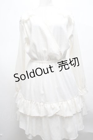 画像: axes femme / イレヘムフリルチュニック  オフ S-25-03-09-048-AX-TO-HR-ZS