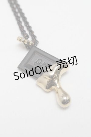 画像: Q-pot. / メルティーチョコレートネックレス  ブラウン S-25-03-10-049-QP-AC-AS-ZS