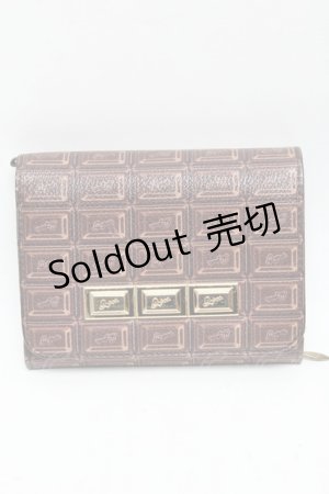 画像: Q-pot. / チョコレートショートウォレット  ブラウン S-25-03-10-1051-QP-ZA-AS-ZS