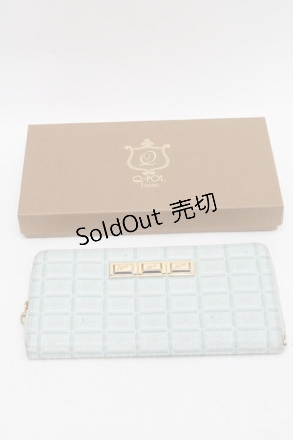 画像3: Q-pot. / ミントチョコレートラウンドファスナーウォレット  グリーン S-25-03-10-1054-QP-ZA-AS-ZS (3)