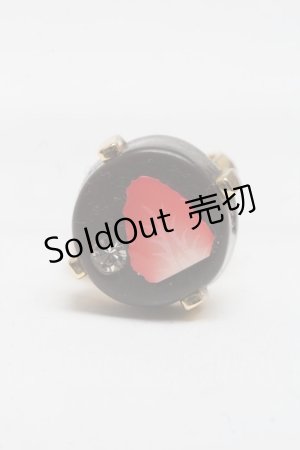 画像: Q-pot. / ストロベリーチョコレートリング  ブラウン S-25-03-10-1009-QP-AC-AS-ZS