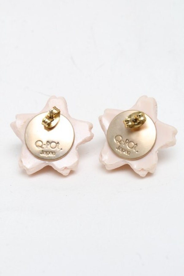 画像2: Q-pot. / サクサクサクラピアス  ピンク S-25-03-10-1027-QP-AC-AS-ZS (2)