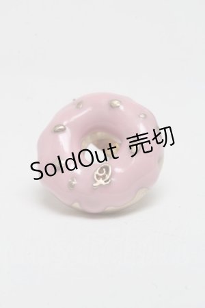 画像: Q-pot. / ストロベリーナッツドーナッツピアス  ブラウン S-25-03-10-1028-QP-AC-HR-ZS