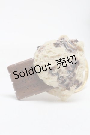 画像: Q-pot. / カフェモカビスケットアイスリング   S-25-03-10-1033-QP-AC-AS-ZS
