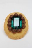画像1: Q-pot. / ジュエルクッキーピアス(キウイ)  グリーン S-25-03-10-1035-QP-ZA-HR-ZS (1)