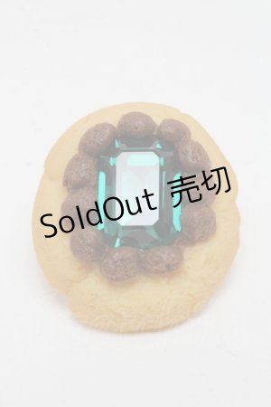 画像: Q-pot. / ジュエルクッキーピアス(キウイ)  グリーン S-25-03-10-1035-QP-ZA-HR-ZS