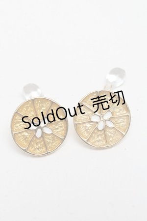 画像: Q-pot. /フレッシュレモンピアス  イエロー S-25-03-10-1040-QP-AC-AS-ZS