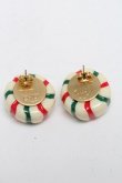 画像2: Q-pot. / クリスマスキャンディピアス   S-25-03-10-1041-QP-AC-AS-ZS (2)