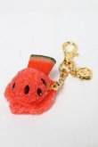 画像2: Q-pot. / Watermelon Sherbetチャーム  レッド S-25-03-10-012-QP-ZA-HR-ZS (2)