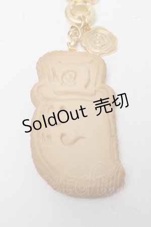 画像: Q-pot. / シルクハットゴースト 焼き立てクッキーバックチャーム   S-25-03-10-013-QP-AC-HR-ZS