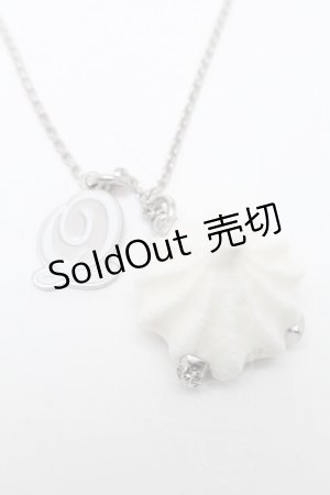 画像: Q-pot. / ミルクメレンゲネックレス  白 S-25-03-10-036-QP-AC-AS-ZS