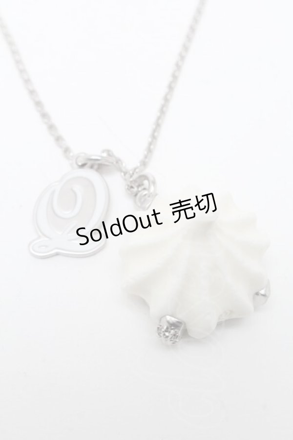 画像1: Q-pot. / ミルクメレンゲネックレス  白 S-25-03-10-036-QP-AC-AS-ZS (1)