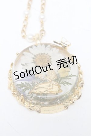 画像: Q-pot. / アリス/フラワーガーデンネックレス  ゴールド S-25-03-10-038-QP-AC-AS-ZS