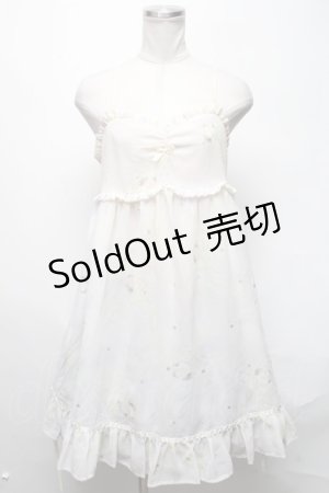 画像: Ank Rouge / 天使柄ベビードールワンピース  オフ S-25-03-11-068-CA-OP-HR-ZS