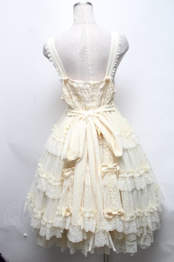 画像2: metamorphose / 【プラスサイズ】追憶の姫君ジャンパースカート  オフ S-25-03-11-071-ME-OP-AS-ZS (2)