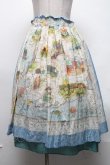 画像1: Jane Marple / Les merveillesのダブルスカート  ブルー S-25-03-11-075-JM-SK-HR-ZS (1)