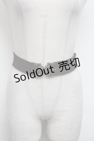 画像: 【SALE】axes femme / ゴムベルト  ブラウン S-25-03-11-022-AX-AC-AS-ZT171