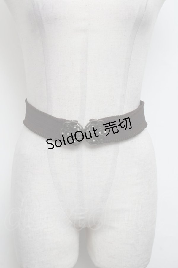 画像1: 【SALE】axes femme / ゴムベルト  ブラウン S-25-03-11-022-AX-AC-AS-ZT171 (1)