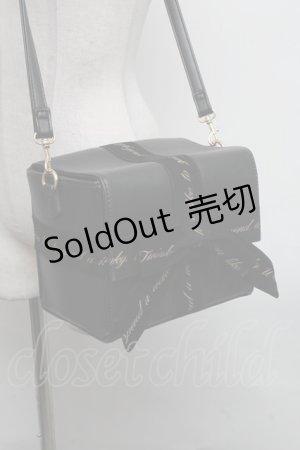 画像: Fi.n.t  / プレゼントボックスバッグ  黒 S-25-03-11-024-LO-BG-HR-ZS