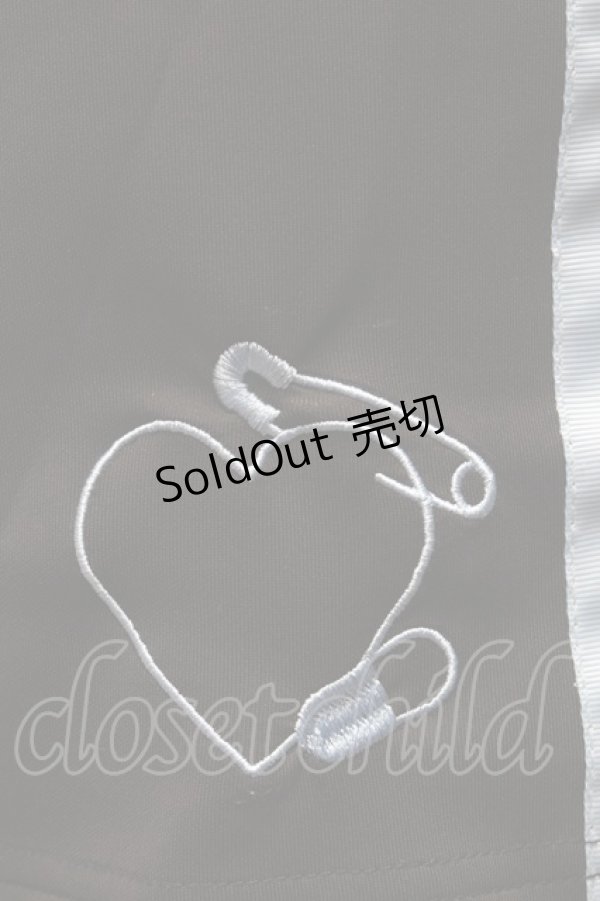 画像3: ACDC RAG / 安心ジャージショートパンツ  黒ｘサックス S-25-03-13-085-PU-PA-HR-ZS (3)