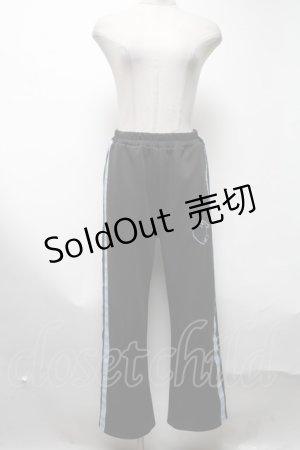 画像: ACDC RAG / 安心ジャージパンツ  黒ｘサックス S-25-03-13-086-PU-PA-HR-ZS
