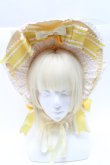 画像2: BABY,THE STARS SHINE BRIGHT / Le Ruban Ombre Roseボンネット  イエロー S-25-03-13-014-BA-AC-AS-ZS (2)