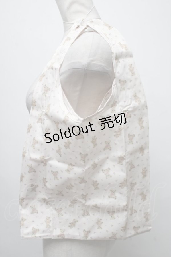 画像1: Maison de FLEUR / くまさんエコバッグ   S-25-03-13-022-LO-BG-HR-ZT168-F001 (1)