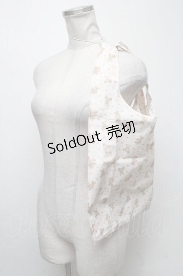 画像2: Maison de FLEUR / くまさんエコバッグ   S-25-03-13-022-LO-BG-HR-ZT168-F001 (2)