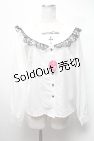画像: MA*RS / セーラーブラウス  白 S-25-03-13-033-EL-BL-AS-ZS