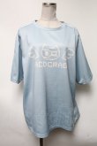 画像1: ACDC RAG / ドットネコ T  サックス S-25-03-13-041-PU-TS-HR-ZS (1)