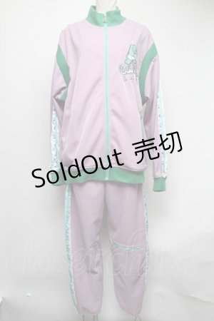 画像: LAND by MILKBOY / 開眼 チンピラGALFY SET-UP  ラベンダーｘグリーン S-25-03-15-048-MB-OP-AS-ZS