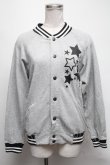 画像1: HELL CAT PUNKS / プリントパーカー  グレー S-25-03-15-053-PU-AC-HR-ZS (1)