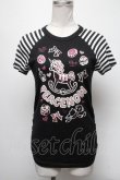 画像1: PEACE NOW / プリントカットソー   S-25-03-15-055-PU-BL-HR-ZS (1)