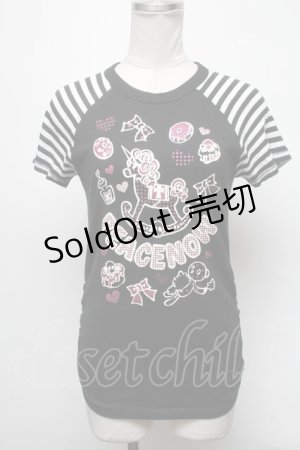 画像: PEACE NOW / プリントカットソー   S-25-03-15-055-PU-BL-HR-ZS