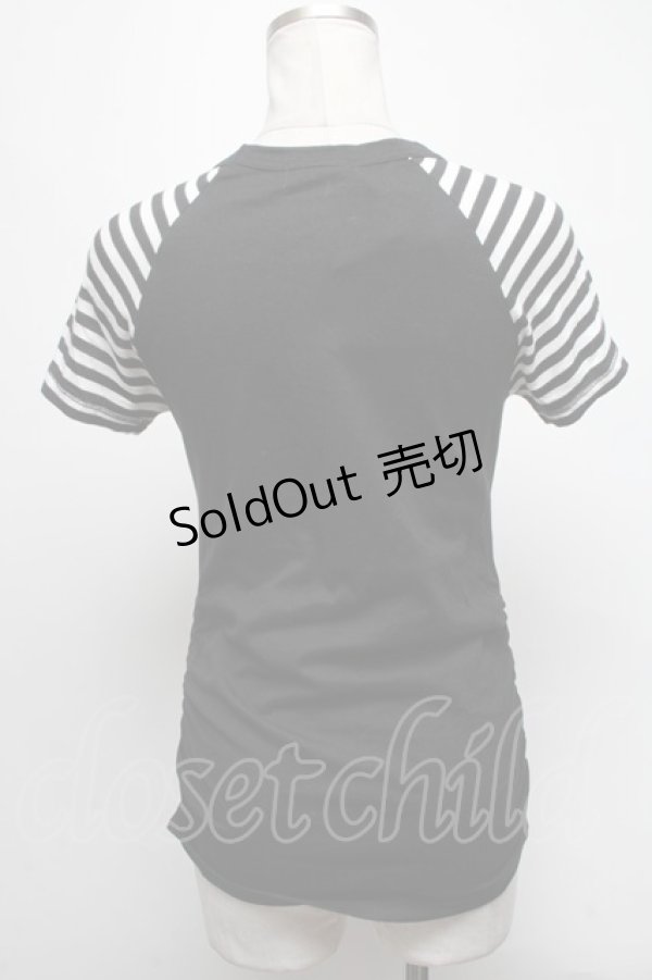 画像2: PEACE NOW / プリントカットソー   S-25-03-15-055-PU-BL-HR-ZS (2)