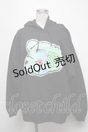 画像: MILKBOY / ROSE JAM パーカー  黒 S-25-03-15-060-MB-TO-AS-ZS