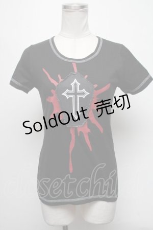 画像: PEACE NOW / プリントカットソー   S-25-03-15-063-PU-BL-HR-ZS
