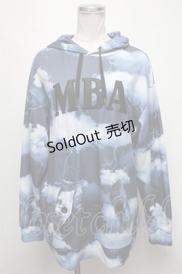 画像1: MILK / CLOUDYパーカー  ブルー S-25-03-15-067-ML-TO-AS-ZS (1)