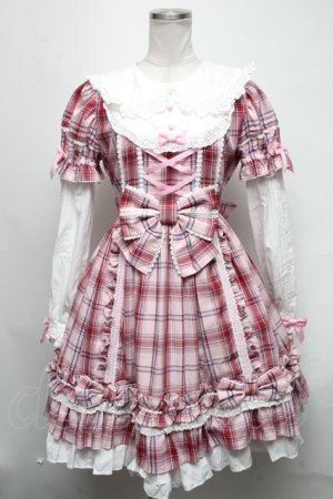 画像: Angelic Pretty / Dolly Girl付け袖ワンピース  ピンク S-25-03-15-078-AP-OP-AS-ZS