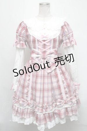 画像: Angelic Pretty / Dolly Girl付け袖ワンピース  ピンク S-25-03-15-078-AP-OP-AS-ZS