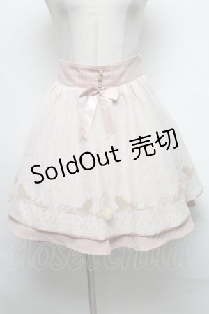 画像: Amavel / 猫プリントスカート  ピンク S-25-03-15-085-CA-OP-HR-ZS