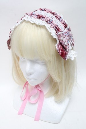 画像: Angelic Pretty / Dolly Girlヘッドドレス  ピンク S-25-03-15-011-AP-AC-AS-ZS
