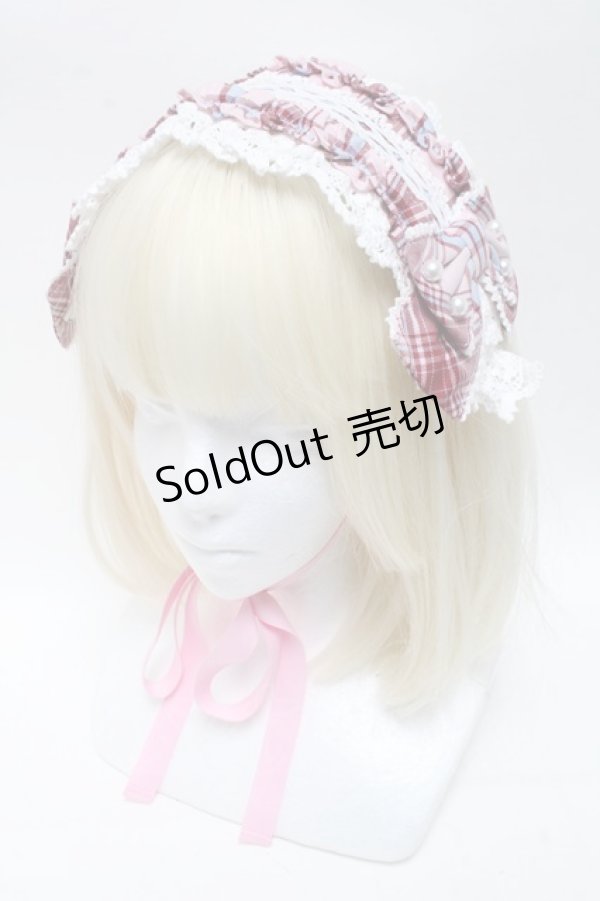 画像1: Angelic Pretty / Dolly Girlヘッドドレス  ピンク S-25-03-15-011-AP-AC-AS-ZS (1)